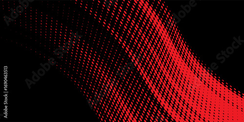 Red black brush stroke pattern car sticker abstract banner sporty lines red black color combination brush stroke pattern grunge motorsport racing design, modern.