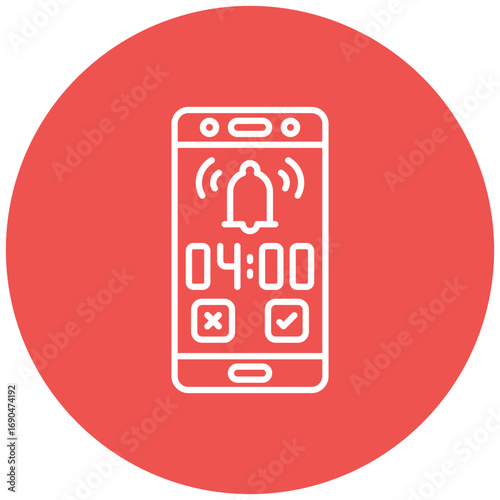 Mobile alarm Icon