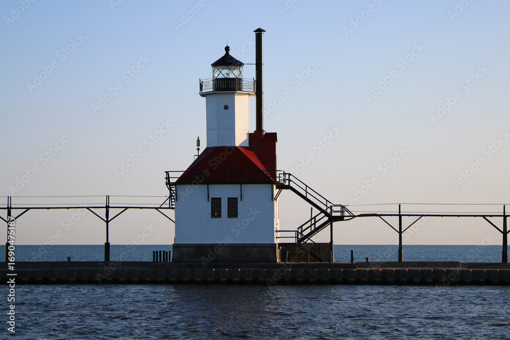 Fototapeta premium St Joseph, Michigan Lighthouse