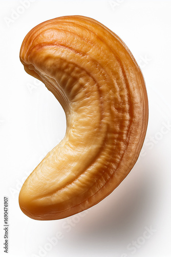 Roasted cashew with central groove inspiring conscious food consumption habits
Healthy roasted cashew nut encouraging balanced diets and smart food decisions