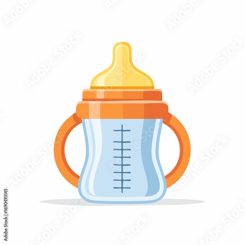 Baby Bottle Illustration