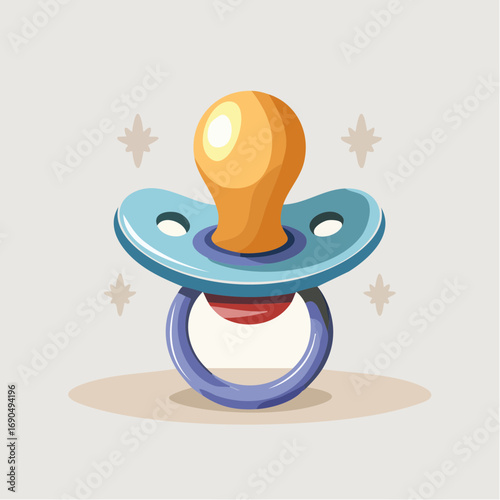 Baby Pacifier Illustration