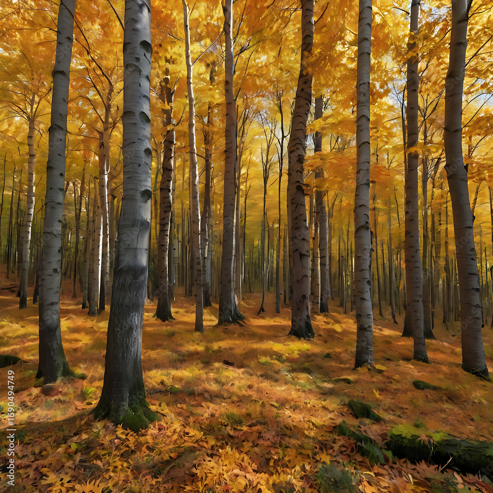 Obraz premium Vibrant Seasonal Background Collection