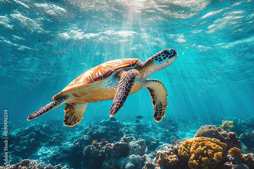 green sea turtle
