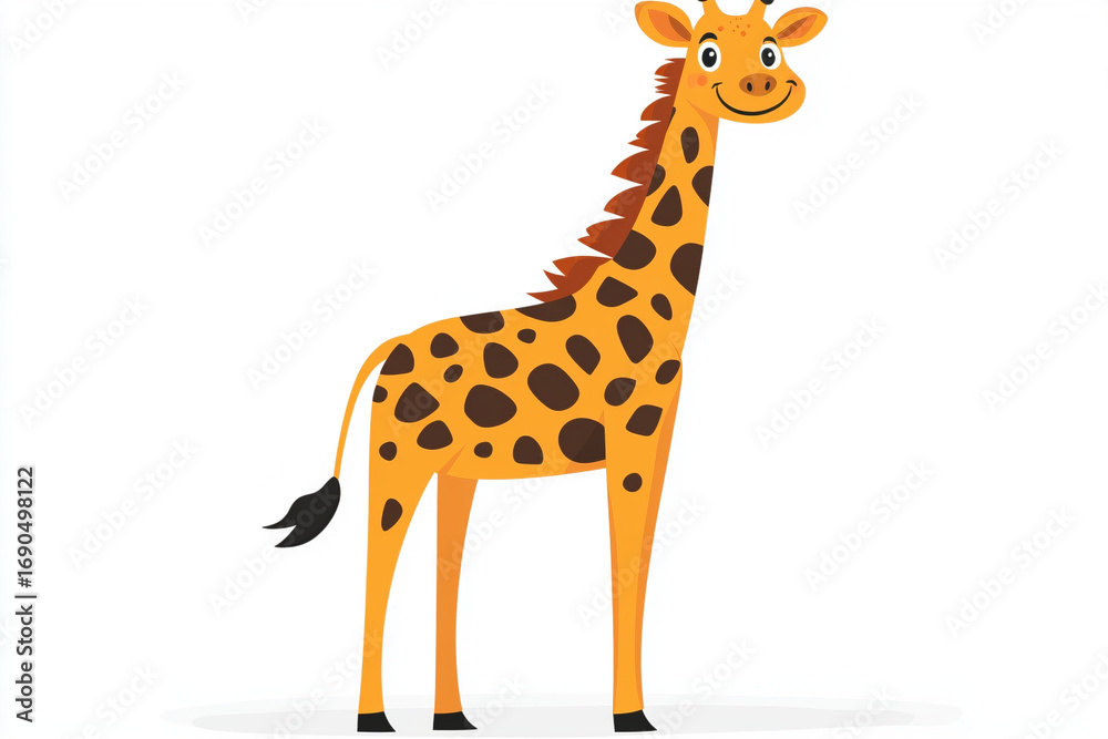 Obraz premium giraffe vector illustration