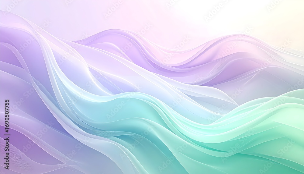 Obraz premium Pastel Velvet Fog. Abstract Pastel Background