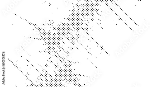 This dynamic white background features an abstract halftone pattern with distorted diagonal dotted lines, offering a contemporary and textured feel perfect for modern design projects