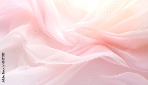 Blush Breeze Mist. Abstract Pastel Background