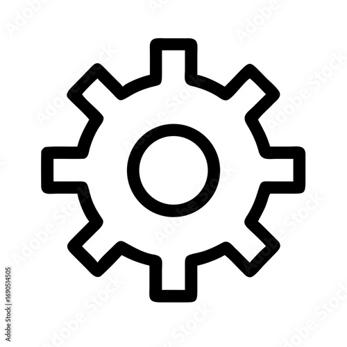 gear vector  icon
