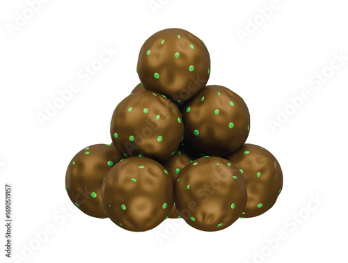 Falafel icon 3d illustration render