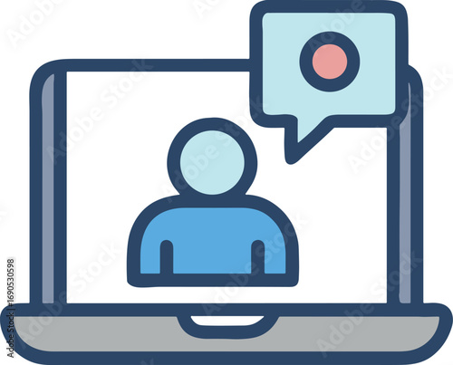 Adobe Illustrator Artwork computer profile icon and logoAdobe Illustrator Artwork computer profile icon and logo