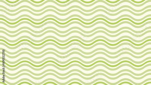 Minimalist wavy pattern digital art background