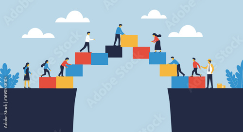 Strategic Collaboration: Diverse Teams Bridging Gaps and Forging Interconnected Success