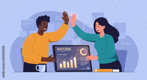 Diverse Founding Duo Celebrates Major Milestone and Collaborative Success