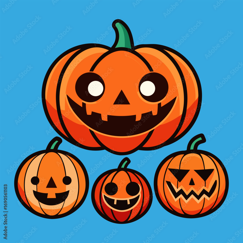 Fototapeta premium PUMPKINS