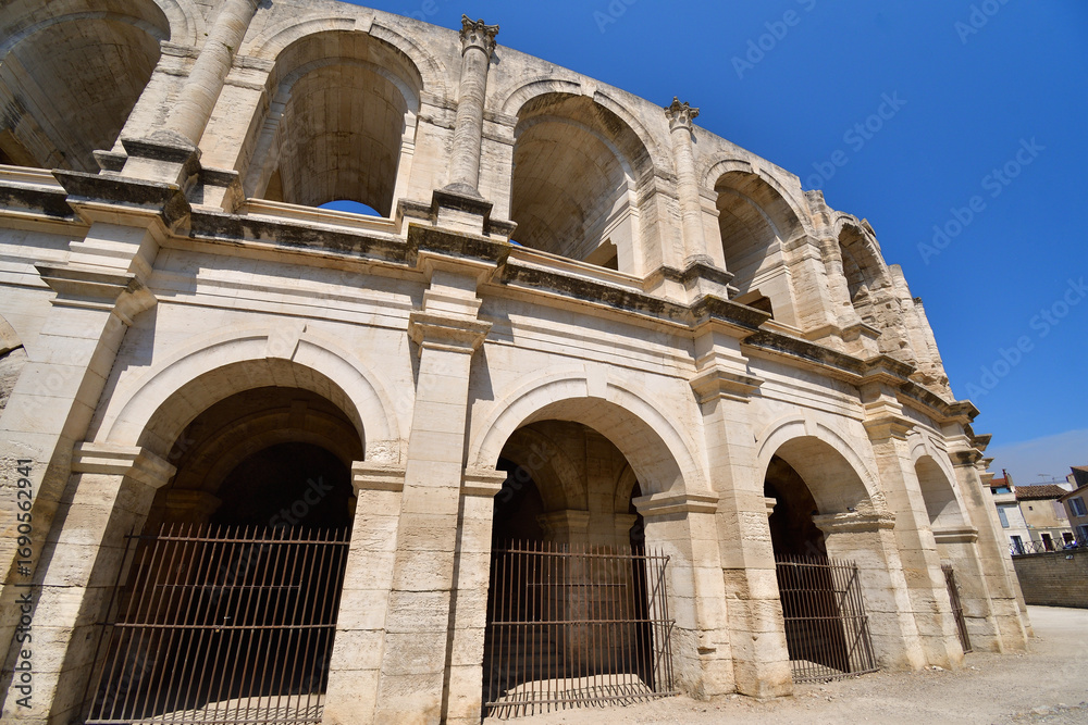 Obraz premium Arles Roman Arena — France, 13 August 2025