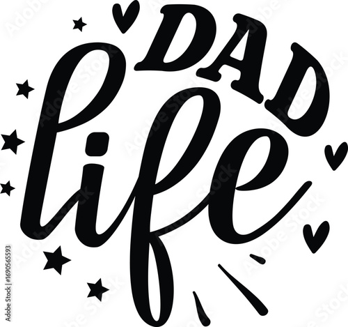 father's day round sign svg, dad round sign svg, papa svg design