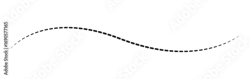 Dotted line simple shape vector symbol icon design