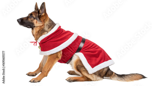 Wallpaper Mural Dog wearing a cute birthday, isolated on a transparent background PNG Torontodigital.ca