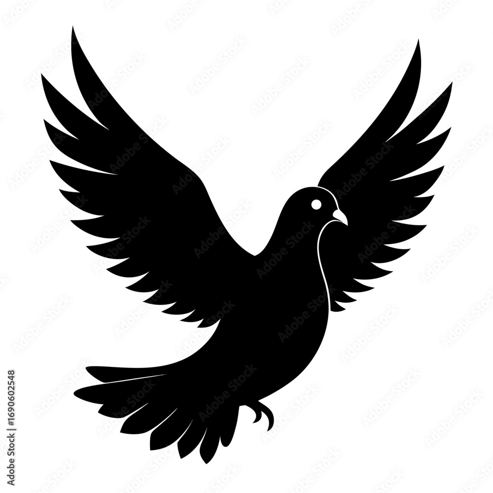 Fototapeta premium Peace Bird Icon
