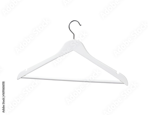 White wooden coat hanger (4)