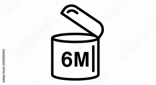 PAO symbol indicating product shelf life after opening.
