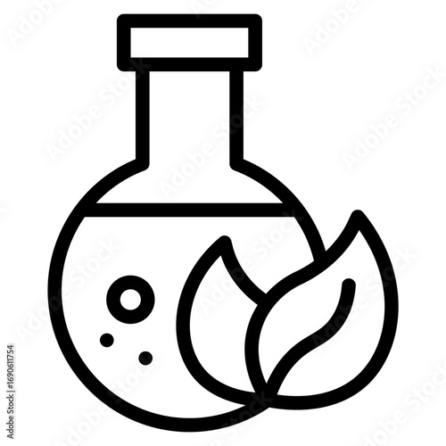 paraben skin icon vector illustration