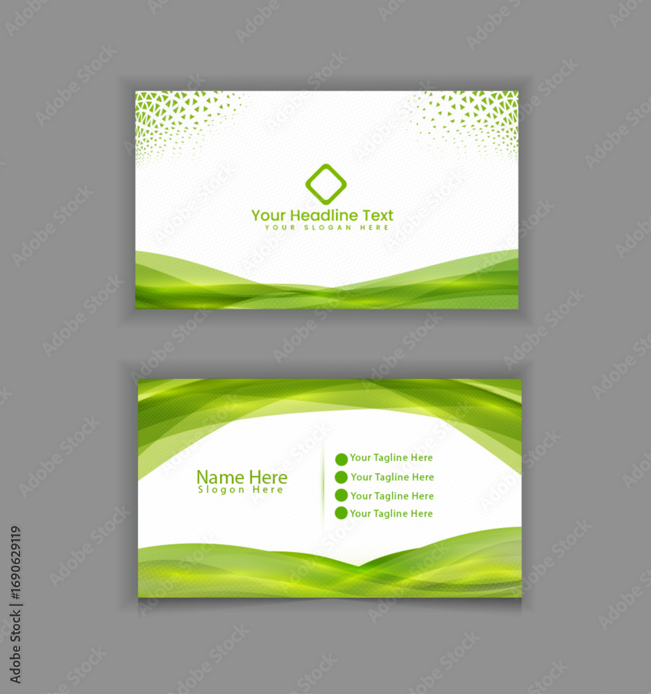 Fototapeta premium business card template
