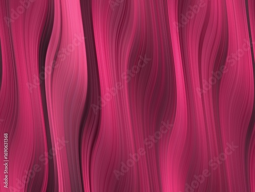 Elegant pink waves create a vibrant, flowing abstract background.