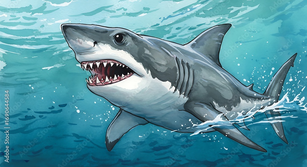 Fototapeta premium Apex Predator's Gaze