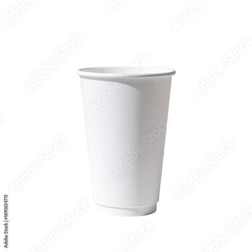 Wallpaper Mural White disposable coffee cup Torontodigital.ca