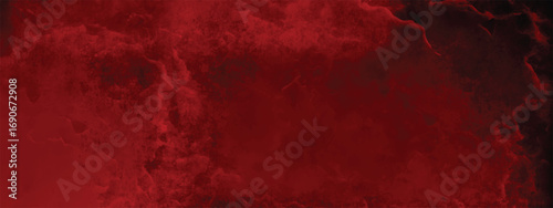 Burning fiery red abstract wall with dramatic artistic style