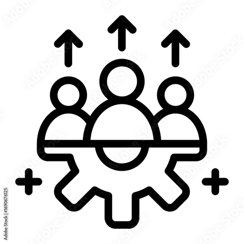 This Training and Development icon is suitable for Manufacturing, Distribution, and related fields.