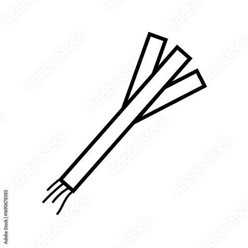 lemongrass line icon