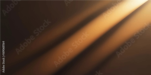 An abstract and dark digital stage design with a soft blue gradient and motion lines under a spotlight