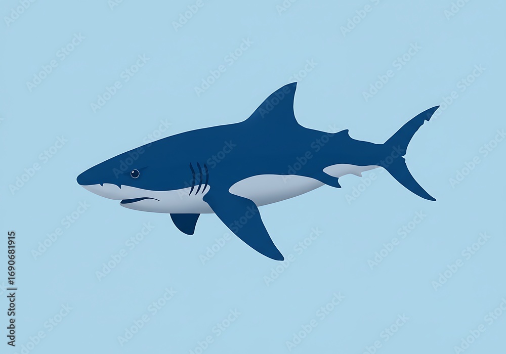 Obraz premium Ocean's Shadow