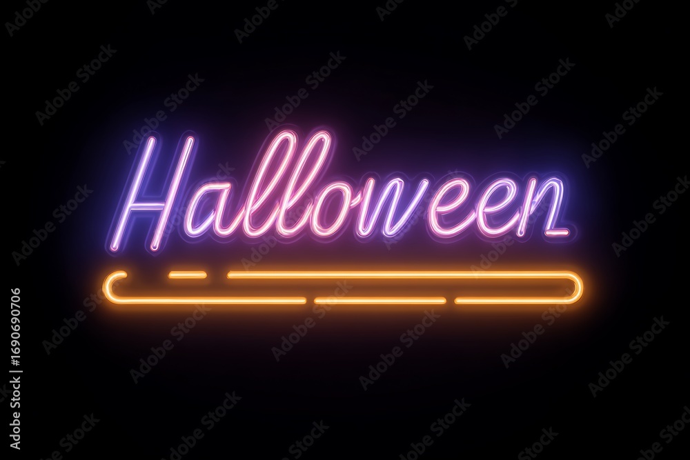 Obraz premium Neon sign style 