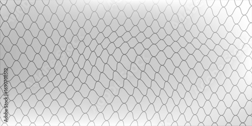 Curved net pattern. Seamless design for sportswear or equipment like soccer goals, volleyball nets, and athletic gear