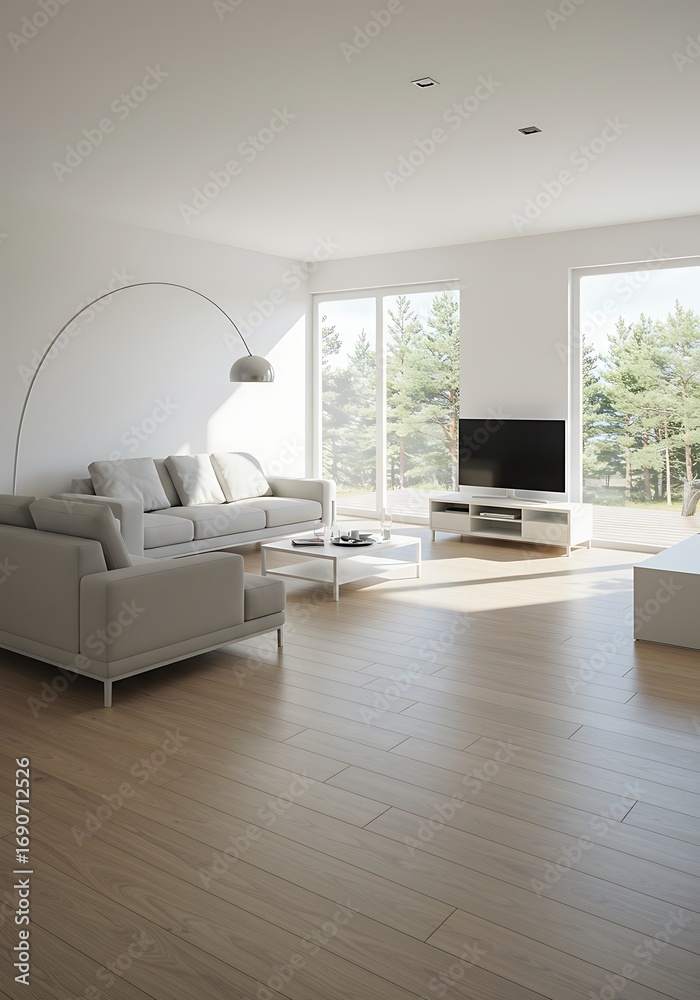 Fototapeta premium Sunlit Sanctuary