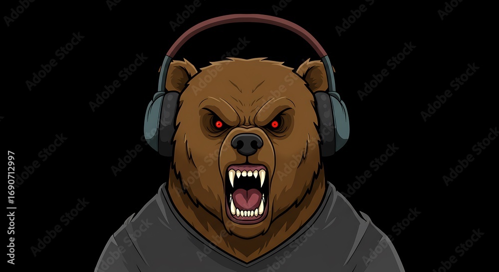 Fototapeta premium Grizzly Groove