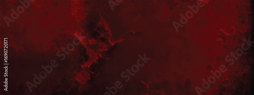 Intense stormy red and black abstract background with eerie tones
