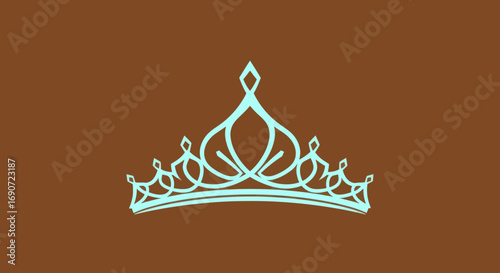 Elegant Princess Crown Design.