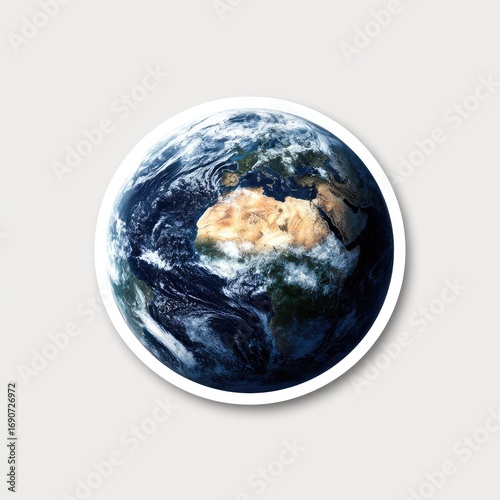 High-resolution image of Earth