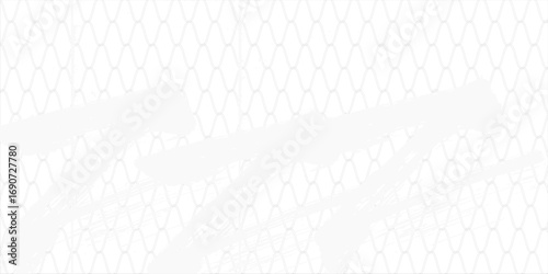 Fishing net with floats curved by a wave. Graphic line art hand drawn on the theme of sea and fishing in black and white ink. background good art
