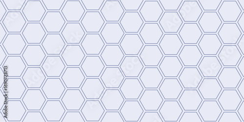 Seamless pattern of the abstract hexagonal sport net