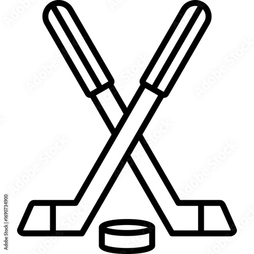 Goalie Stick Icon