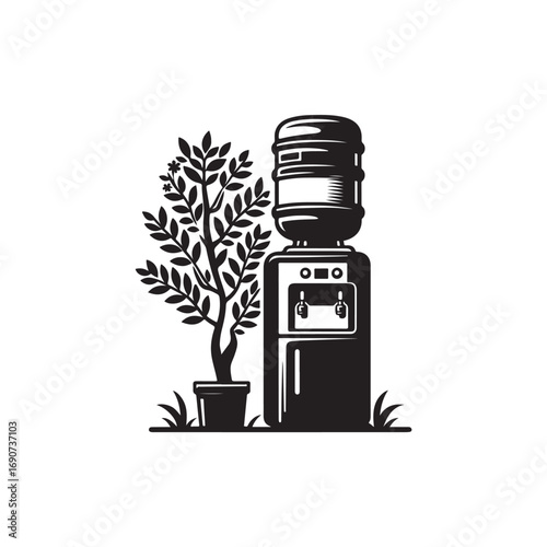 Water Cooler Vector (2).eps
