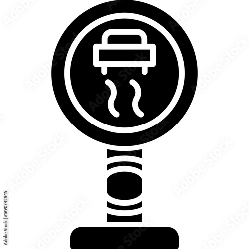 Slippery Road Icon