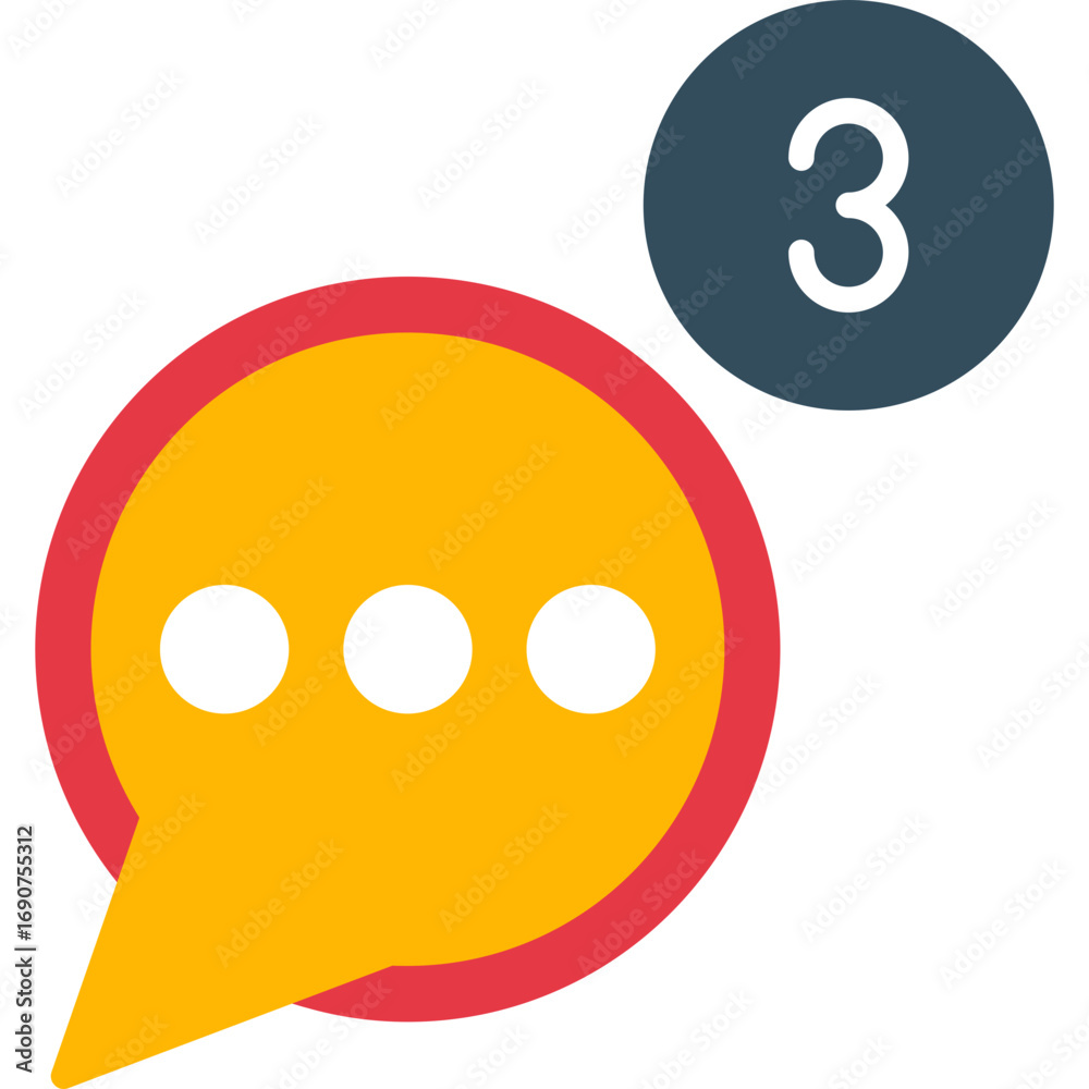 Fototapeta premium New Message Icon