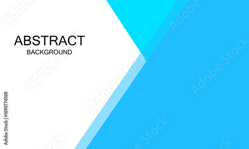 Abstract white blue shape combination background. Suitable for poster, card, banner, backdrop, brochure, cover, wallpaper, website